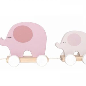Pull Along Pink Elephant