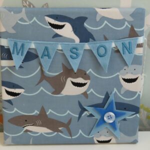 Shark Mini Bunting Board