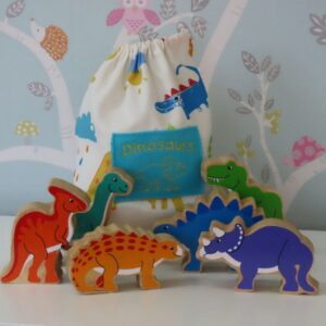 Dinosaur Play Set (Wood)