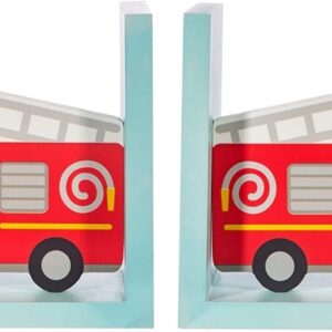 Fire Engine Bookends