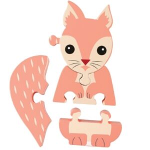 Squirrel Mini Wooden Puzzle