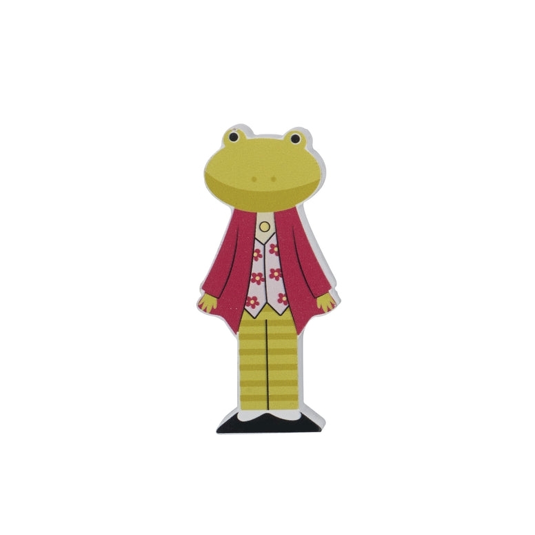 Wooden Jeremy Fisher character