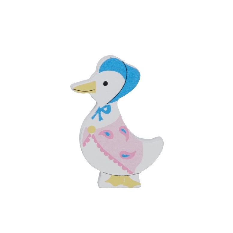 Wooden Jemima Puddle-Duck character - Image 2