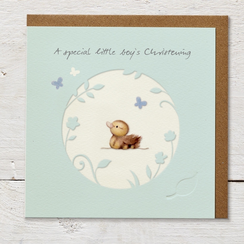 A special little boy's Christening - Card