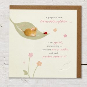 A gorgeous new granddaughter- Card