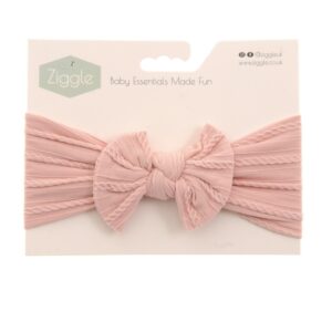 Rose Top Bow Turban Headband