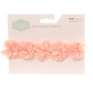 Dusky Pink Flower Headband