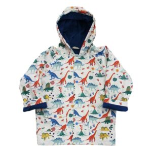 Dinosaur Print Raincoat