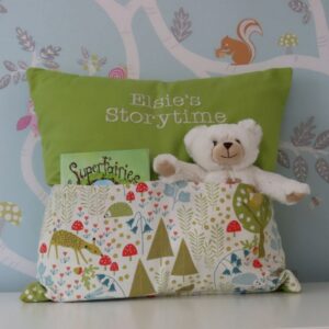 Woodland Forest Storytime Cushion