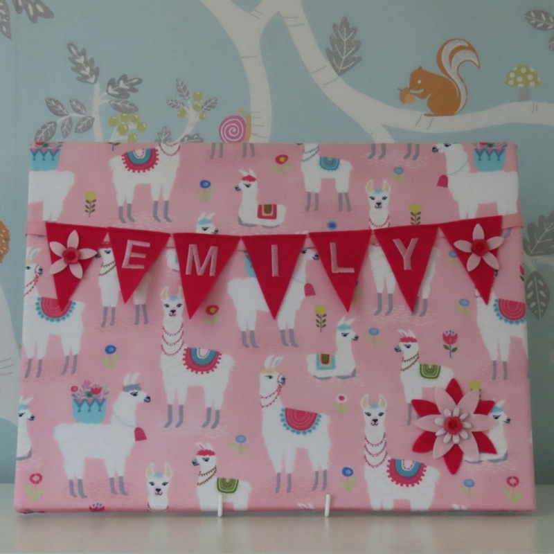 Llamas Large Bunting Board