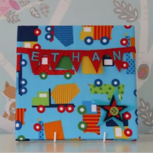 Transport (Brights) Mini Bunting Board
