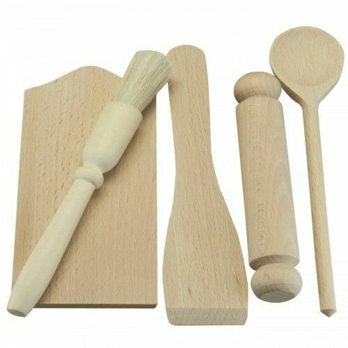 Blue / Beige Spotty Baking Set - Image 2