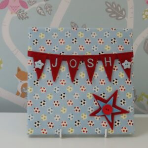 Football Mini Bunting Board