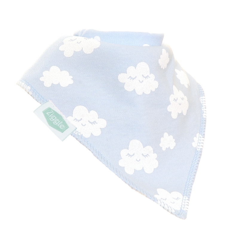Blue Clouds Bib