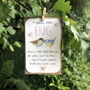 Hug Keepsake Card