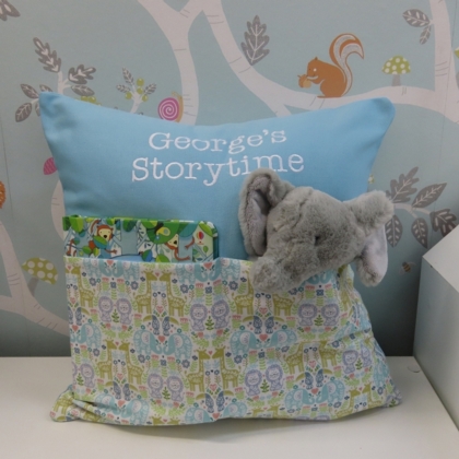 Jungle Garden Storytime Cushion