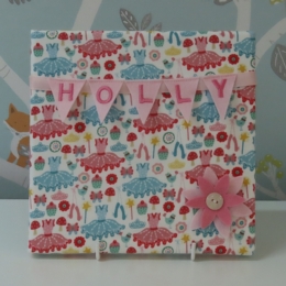 Tutu Mini Bunting Board