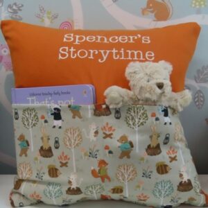 Ramble & Bramble (Orange) Storytime Cushion
