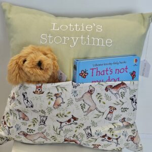 Dogs in Nature Storytime Cushion