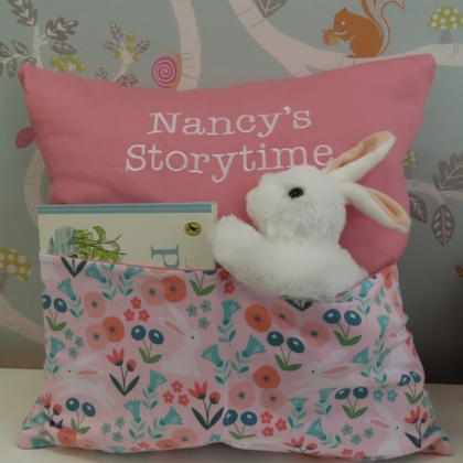 Spring Bloom Storytime Cushion