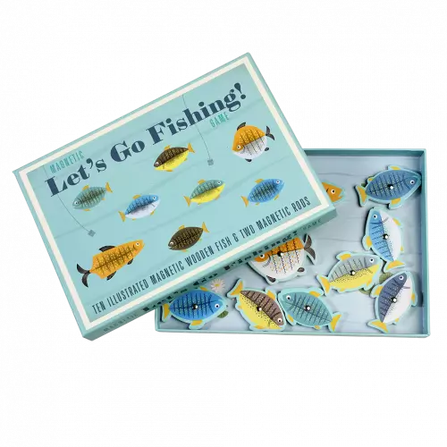 Wooden Magnetic Fishing Game - Image 2