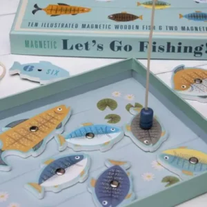 Wooden Magnetic Fishing Game