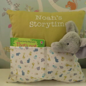Scattered Safari Storytime Cushion