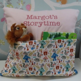 Woodland Hideaway Blush Storytime Cushion