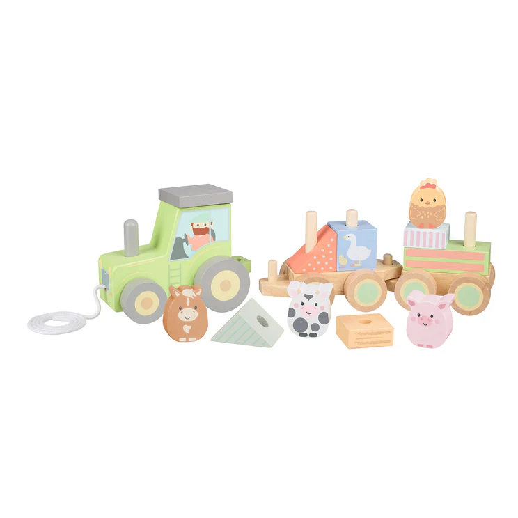 Farmyard puzzle tractor - Image 3