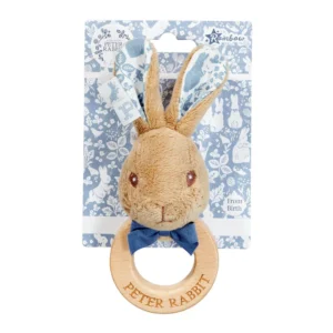 Signature Peter Rabbit Wooden Ring Rattle