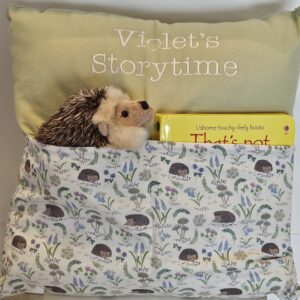 Heather Hedgehog Storytime Cushion