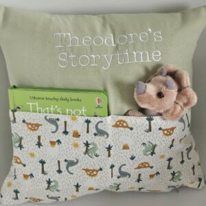 Dinosaur Dash Storytime Cushion