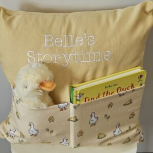 Spring Duck Storytime Cushion