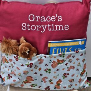 Autumn Storytime Cushion