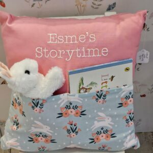 Leap into Spring Storytime Cushion