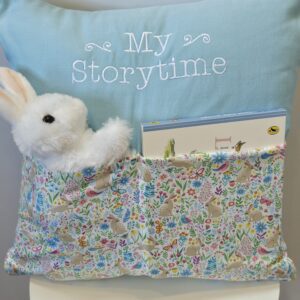 Bunny Meadow Storytime Cushion