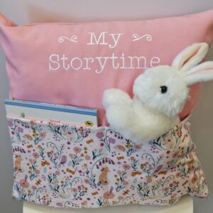 Pink Meadow Storytime Cushion