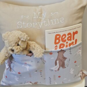 Bird & Bear Storytime Cushion