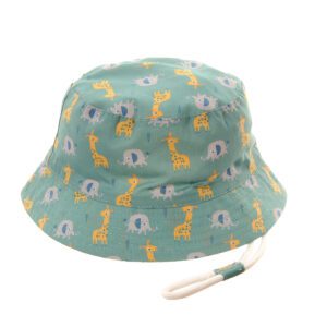 Giraffe and Elephant Ziggle sunhat