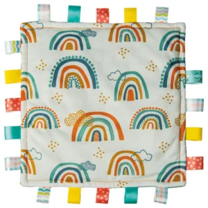 Rainbow Taggie Blanket