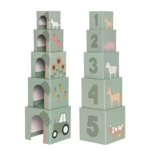 Jabadabadoo Farm Stacking cubes