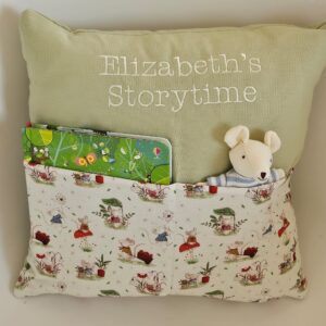 Strawberry Harvest Storytime Cushion