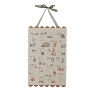Winnie the Pooh Alphabet Plaque