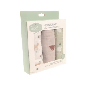 Ziggle Muslin Squares Country Life