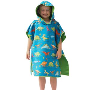 Dinosaurs Hooded Poncho