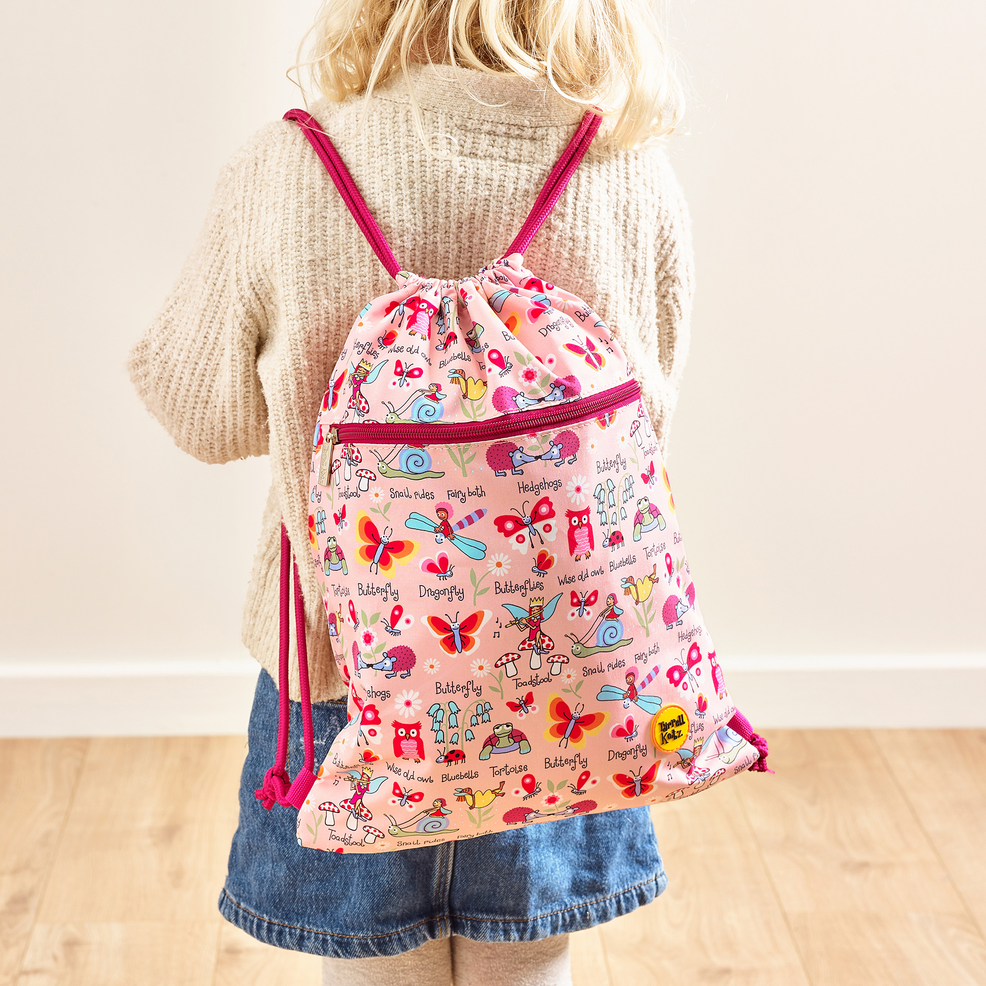 Secret Garden Drawstring Bag
