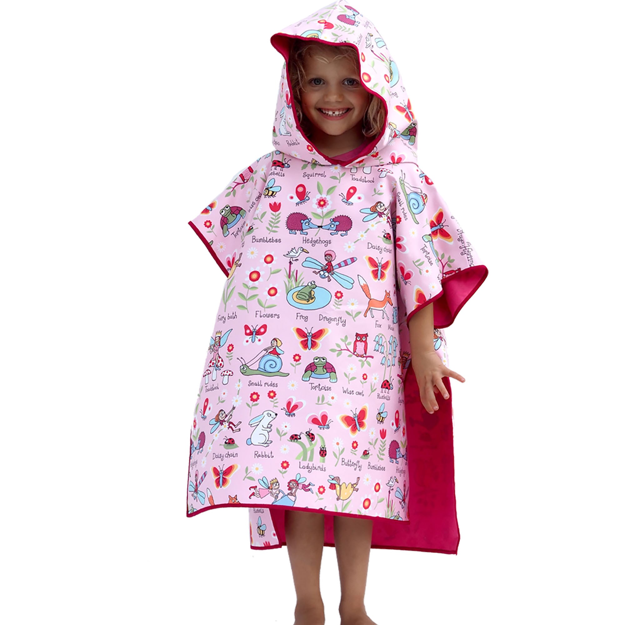 Secret Garden Hooded Poncho