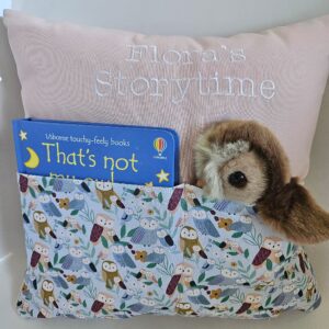 Misty Owls Storytime Cushion