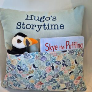Puffin Cove Storytime Cushion