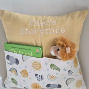 Sunshine Lion Storytime Cushion